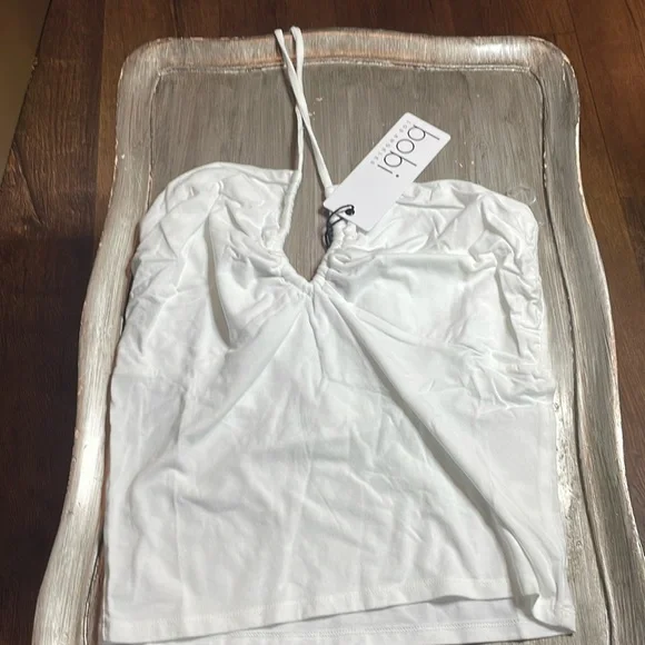 Bobi halter tank size small white🤍 - Picture 1 of 3